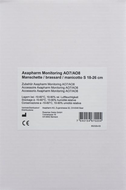 AXAPHARM AO7/AO8 Manschette S 18-26cm