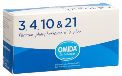 OMIDA SCHÜSSLER Nr3 Ferr phos plus Plv Btl 12 Stk – Bild 4