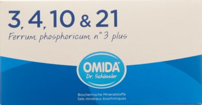 OMIDA SCHÜSSLER Nr3 Ferr phos plus Plv Btl 12 Stk – Bild 2