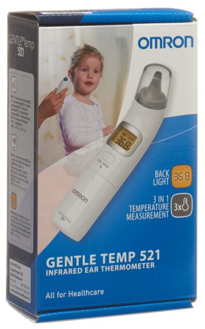 OMRON Ohrthermometer Gentle Temp 521 – Bild 2