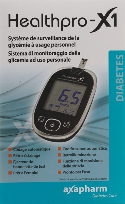 HEALTHPRO-X1 Blutzuckermessgerät – Bild 2