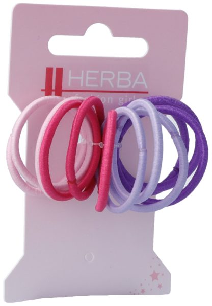 HERBA Kids Haarbinder 3cm rosa 12 Stk – Bild 2