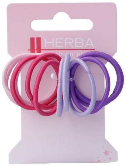 HERBA Kids Haarbinder 3cm rosa 12 Stk