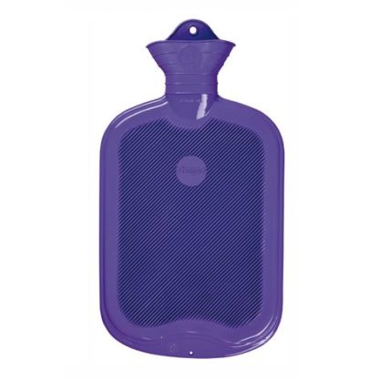 SÄNGER Wärmflasche 2l Lamelle 1seitig flieder – Bild 3