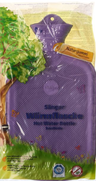 SÄNGER Wärmflasche 2l Lamelle 1seitig flieder