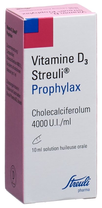 VITAMIN D3 Streuli 4000 IE/ml Prophylax Fl 10 ml – Bild 4