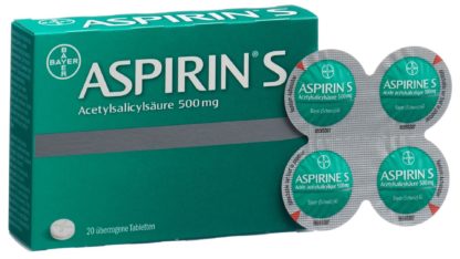 ASPIRIN S Tabl 500 mg 20 Stk – Bild 5