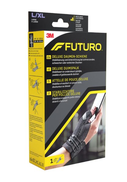 3M FUTURO Deluxe Daumen-Schiene L/XL lin/rech schw – Bild 2