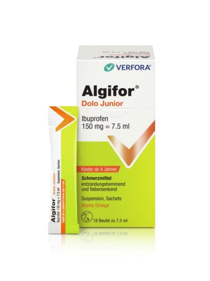ALGIFOR Dolo Junior 150 mg/7.5ml 18 Btl 7.5 ml – Bild 5