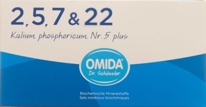 OMIDA SCHÜSSLER Nr5 Kal phos plus Plv Btl 30 Stk