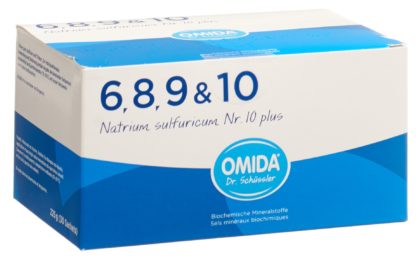 OMIDA SCHÜSSLER Nr10 Nat sulf plus Plv Btl 30 Stk – Bild 3