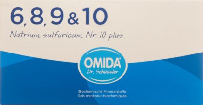 OMIDA SCHÜSSLER Nr10 Nat sulf plus Plv Btl 30 Stk