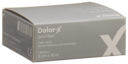 DOLOR-X Sport Tape 2cmx10m weiss – Bild 4