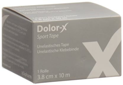 DOLOR-X Sport Tape 3.8cmx10m weiss – Bild 3