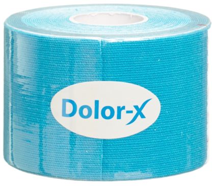 DOLOR-X Kinesiology Tape 5cmx5m blau – Bild 7