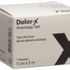DOLOR-X Kinesiology Tape 5cmx5m schwarz – Bild 4