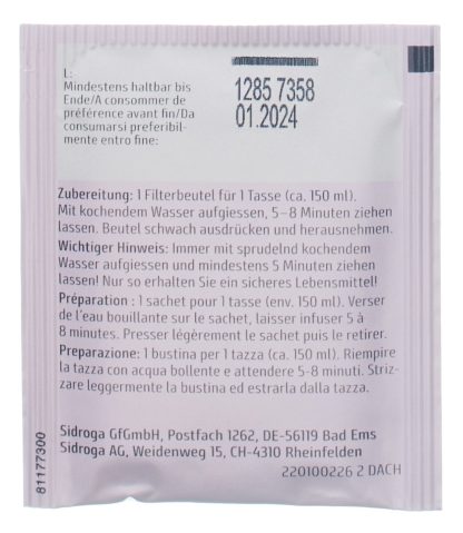 SIDROGA Bio Stilltee 20 Btl 1.5 g – Bild 8
