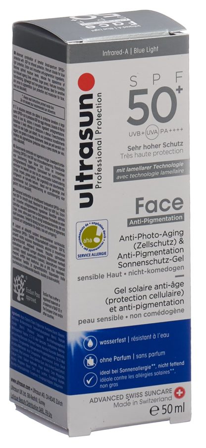 ULTRASUN Face Anti-Pigmentation SPF50+ 50 ml – Bild 2
