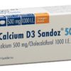 CALCIUM D3 Sandoz Kautabl 500/1000 20 Stk – Bild 3