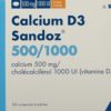 CALCIUM D3 Sandoz Kautabl 500/1000 120 Stk – Bild 2