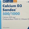 CALCIUM D3 Sandoz Kautabl 500/1000 120 Stk