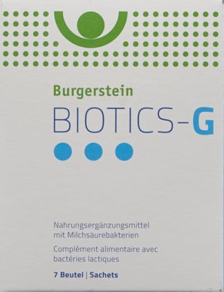 BURGERSTEIN Biotics-G Plv Btl 7 Stk