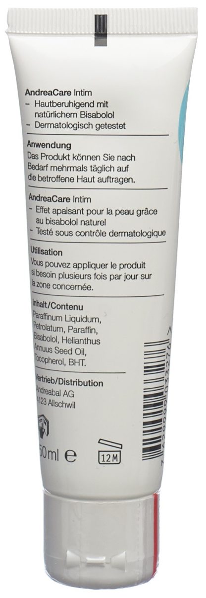 ANDREACARE Intim Pflege Salbe ohne Parfum Tb 50 ml – Bild 5
