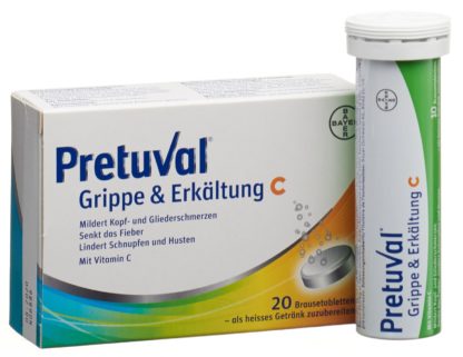PRETUVAL Grippe und Erkältung C Brausetabl 20 Stk – Bild 5