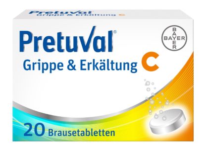 PRETUVAL Grippe und Erkältung C Brausetabl 20 Stk – Bild 3