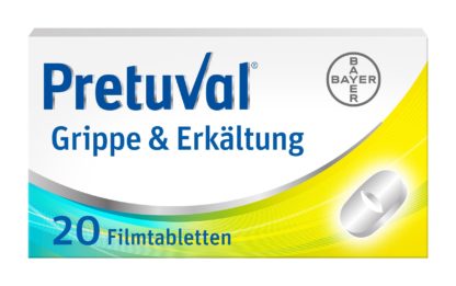PRETUVAL Grippe und Erkältung Filmtabl 20 Stk – Bild 3
