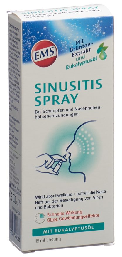 EMS Sinusitis Spray mit Eukalyptusöl 15 ml – Bild 3