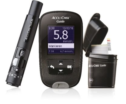 ACCU-CHEK GUIDE Set mmol/l inkl 1x10 Tests – Bild 4