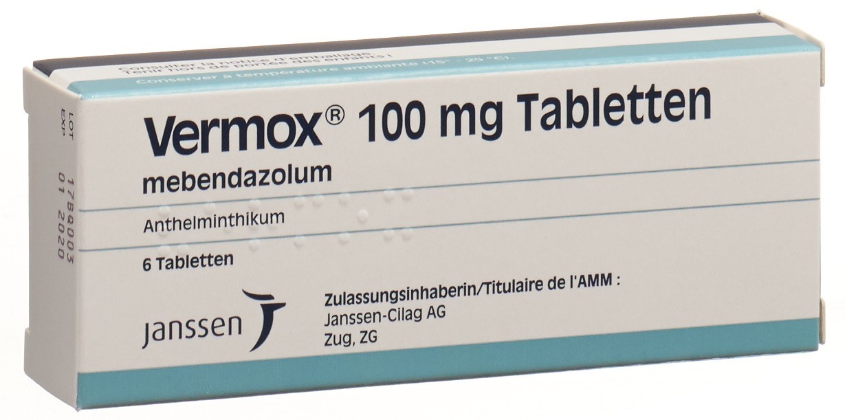 VERMOX Tabl 100 mg 6 Stk – Bild 3