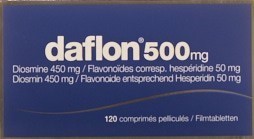 DAFLON Filmtabl 500 mg 120 Stk