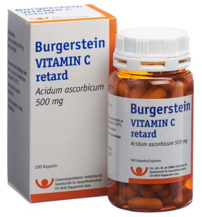 BURGERSTEIN Vitamin C Ret Kaps 500 mg Ds 100 Stk – Bild 4