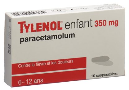 TYLENOL Kinder Supp 350 mg 10 Stk – Bild 4