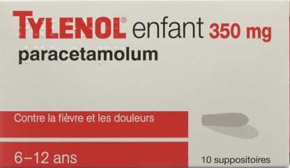 TYLENOL Kinder Supp 350 mg 10 Stk – Bild 2