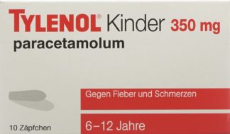TYLENOL Kinder Supp 350 mg 10 Stk