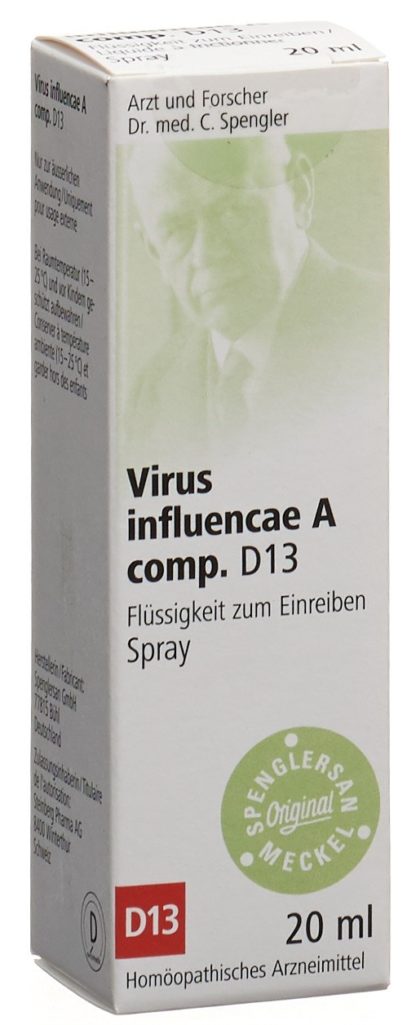 SPENGLERSAN Virus influenc A comp D 13 Spray 20 ml – Bild 3