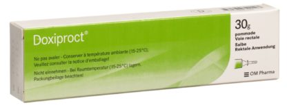 DOXIPROCT Salbe Tb 30 g – Bild 2