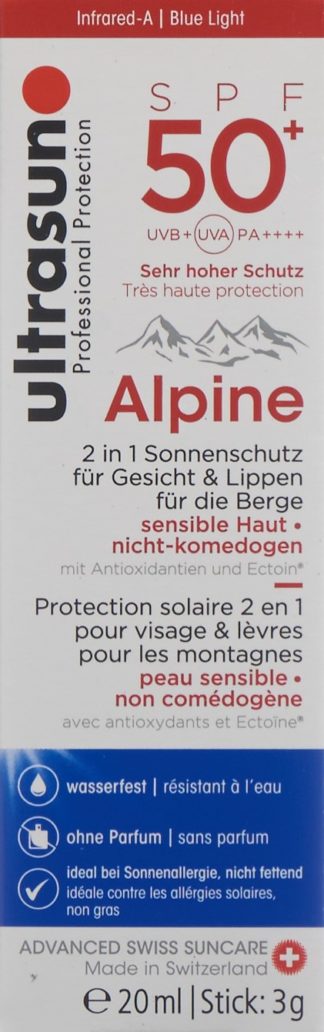 ULTRASUN Alpine SPF 50+ 20 ml + 3 g