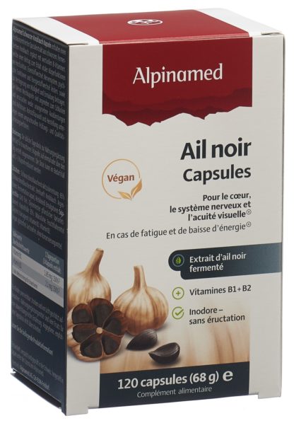 ALPINAMED Schwarzer Knoblauch Kaps 120 Stk – Bild 4