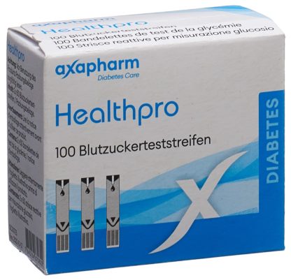 HEALTHPRO Blutzucker-Teststreifen 100 Stk – Bild 2