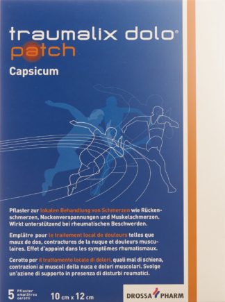 TRAUMALIX DOLO patch 10cmx12cm 5 Stk