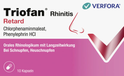 TRIOFAN Rhinitis retard Kaps 10 Stk