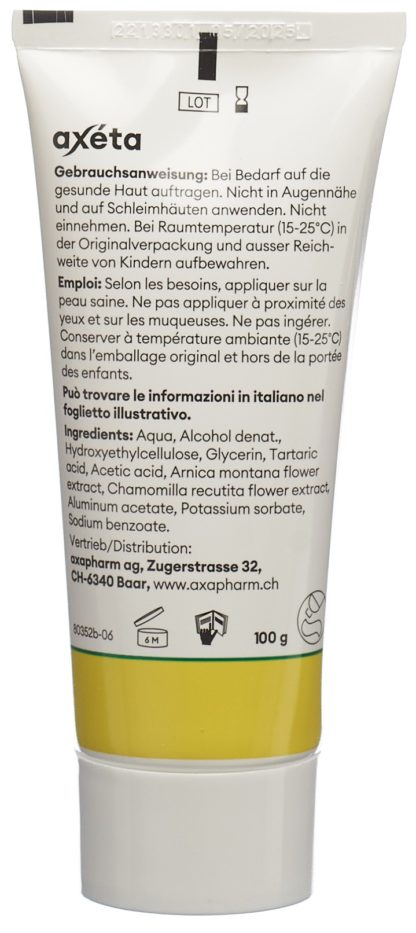 AXETA Essigsaures Tonerde-Gel Tb 100 g – Bild 8