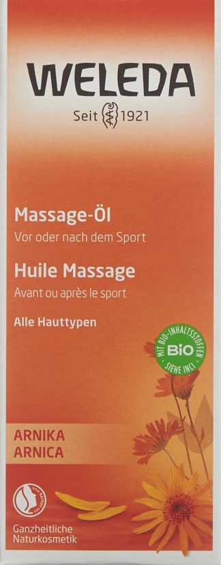 WELEDA ARNIKA Massage-Öl Glasfl 100 ml