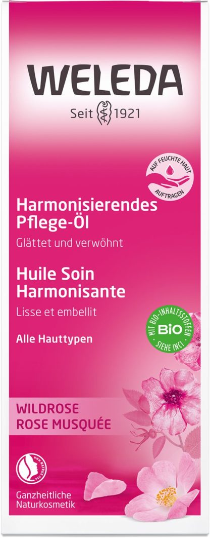 WELEDA WILDROSE Harmonisierendes Pflege-Öl 100 ml – Bild 2