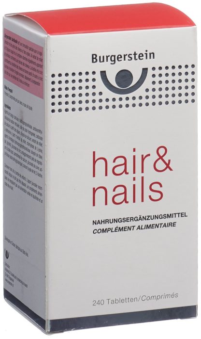 BURGERSTEIN Hair & Nails Tabl 240 Stk – Bild 2