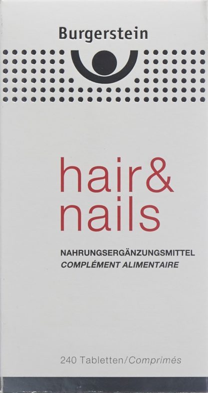 BURGERSTEIN Hair & Nails Tabl 240 Stk